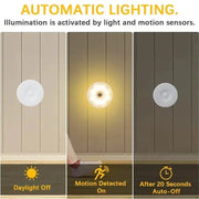 USB Rechargeable Motion Sensor LED Night Light by Habicare