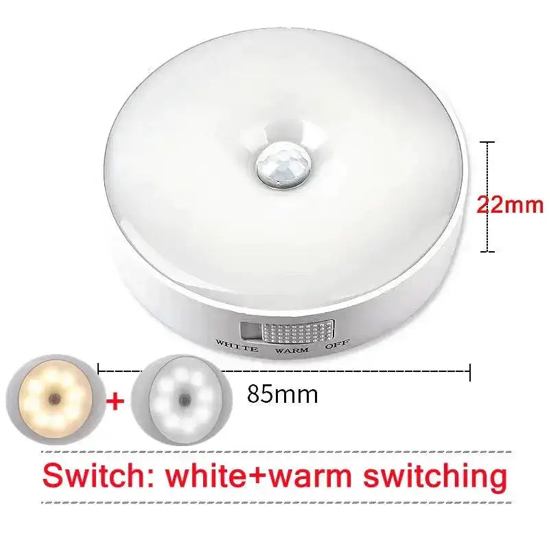 USB Rechargeable Motion Sensor LED Night Light by Habicare
