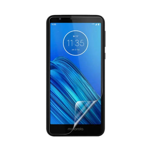 Hydrogel Screen Protector for Moto E6 (2019) (Pack of 2) by 9eight5