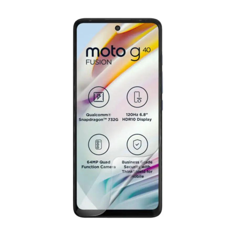 Hydrogel Screen Protector for Moto G40 Fusion (2021) by 9eight5