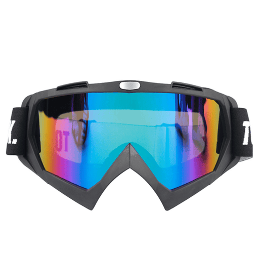 g8buynz g8buynz Motorcycle Dirt Bike Goggles Windproof Dustproof Black frame + Colour lens Motorcycle Dirt Bike Goggles Windproof Dustproof Black frame + Colour lens