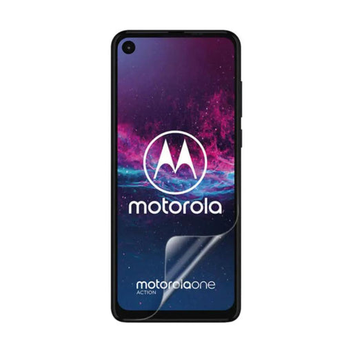 Hydrogel Screen Protector for Motorola One Action (Pack of 2) by 9eight5