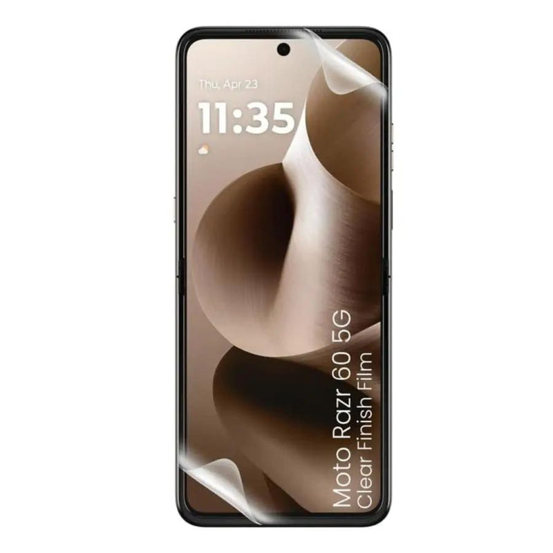 Hydrogel Screen Protector for Motorola Razr 60/Razr 2025 (U.S.) 2025 (Pack of 2) by 9eight5