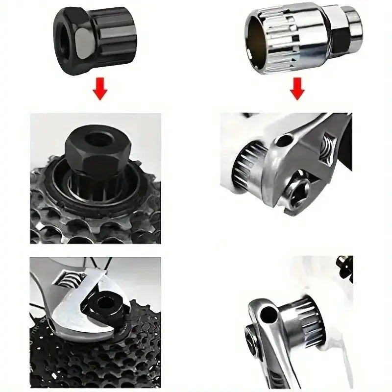 Habicare Mountain Bike Cassette Freewheel Removal Tool Mountain Bike Cassette Freewheel Removal Tool