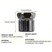 Habicare Mountain Bike Cassette Freewheel Removal Tool Mountain Bike Cassette Freewheel Removal Tool