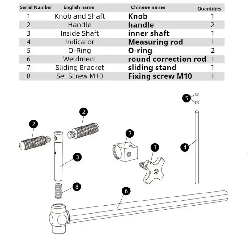 Habicare Mountain Bike Derailleur Hanger Alignment Tool Mountain Bike Derailleur Hanger Alignment Tool