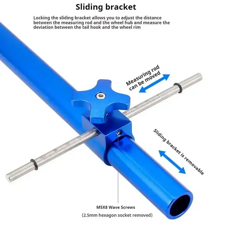 Habicare Mountain Bike Derailleur Hanger Alignment Tool Mountain Bike Derailleur Hanger Alignment Tool