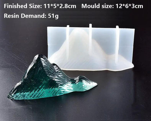 Mountain Epoxy Resin Silicone Moulds Landscape, Rockery, Paperweight, Polymer Clay by Resin Art NZ