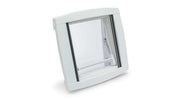 MPK 400 x 400mm Vision Star Roof Vent - Signal White Tinted - flat hood with double glazing and flyscreen.