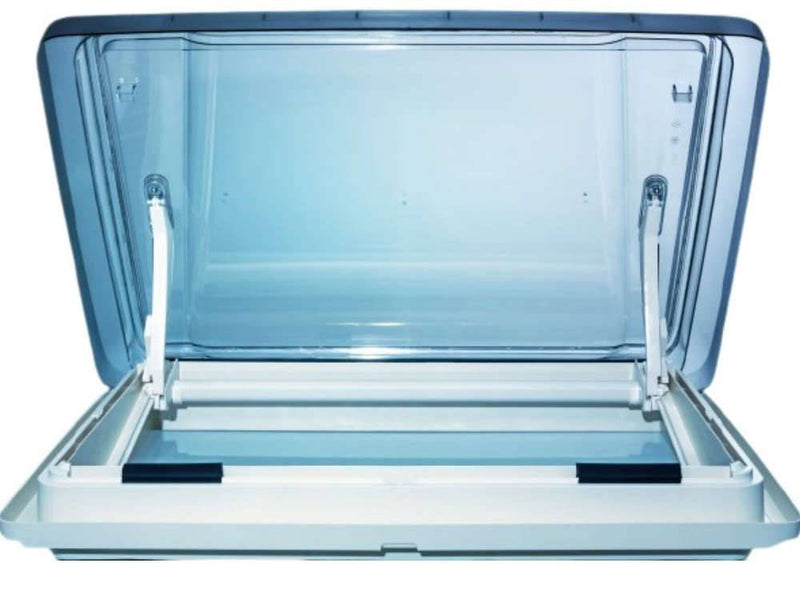 MPK Vision Star Pro L 700 x 500mm - White - Open flat hood with double glazing and twist-lock handle mechanism