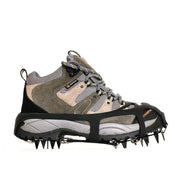 18-Tooth Stainless Steel Ice Crampons for Climbing - Silicone Anti-Slip Traction | M & L by Mead's Supply & Equipment Outfitters limited