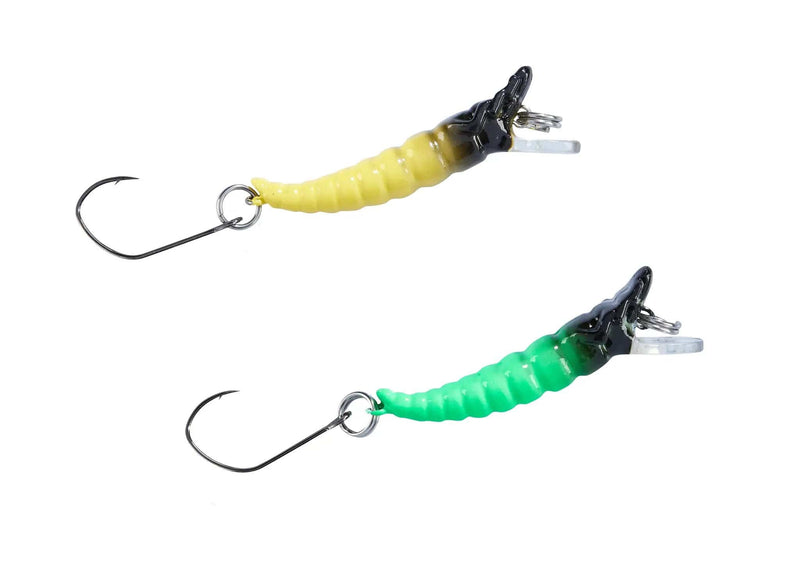 Balzer Fishing Lures Mr Maggot Bee Larva Wobbler Sinking Mr Maggot Bee Larva Wobbler Sinking