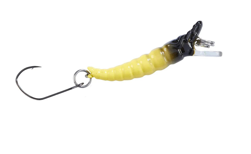 Balzer Fishing Lures Mr Maggot Bee Larva Wobbler Sinking Mr Maggot Bee Larva Wobbler Sinking