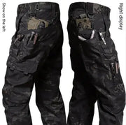 Men's Waterproof Tactical Trousers - Outdoor Cargo Pants with Fleece Lining | Plus Size Available by Mead's Supply & Equipment Outfitters limited