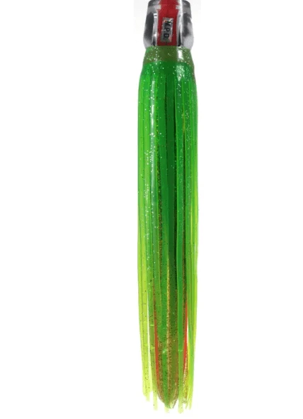 Mrs Palmer Daughter Green Gold fishing lure designed to mimic big bait fish with realistic action.