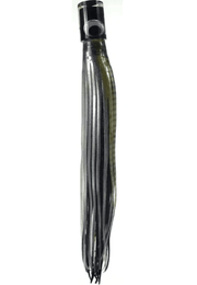 Mrs Palmer Original fishing lure designed to mimic big bait fish with realistic action and double-skirted glow bead.