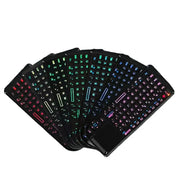 Mini Wireless Keyboard with Backlit Touchpad & Air Mouse by Habicare