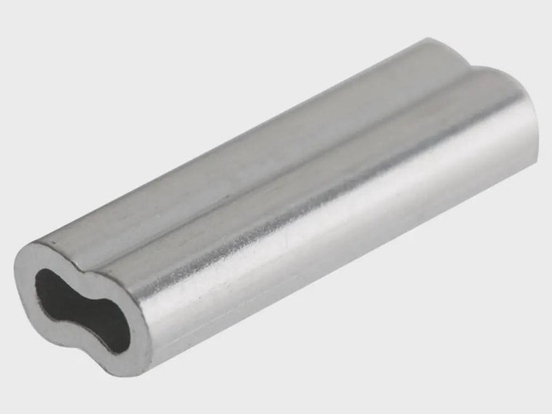 2.8mm x 500 pcs Alum Double Sleeve Crimp by Action Outdoors