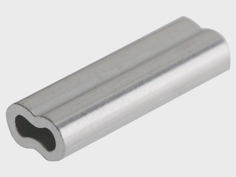 2.8mm x 500 pcs Alum Double Sleeve Crimp by Action Outdoors