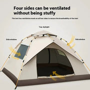 Portable Beach Tent - UV Protection Sun Shelter for 2-4 People | Quick Setup Foldable Camping Tent by Mead's Supply & Equipment Outfitters limited