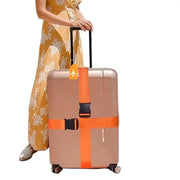 Multi-Colour Luggage Strap Set with Tag (8 colours available) by Habicare