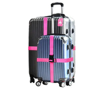 Multi-Colour Luggage Strap Set with Tag (8 colours available) by Habicare