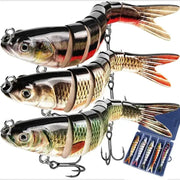 Multi-Jointed Bionic Fishing Lure 10cm/12.4g – 1/3/5pcs by Habicare