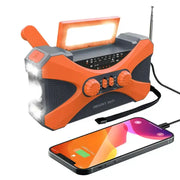 Multifunctional 10000mAh Solar Crank Radio (2 colours available) by Habicare