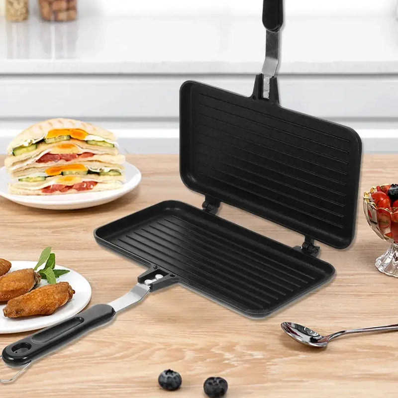 Multifunctional Sandwich Toaster & Nonstick Pan – Kitchen Appliance by Habicare