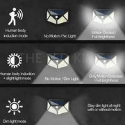 Solar LED Outdoor Waterproof Spotlight with Motion Sensor by Habicare
