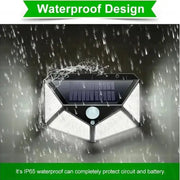 Solar LED Outdoor Waterproof Spotlight with Motion Sensor by Habicare