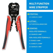 Multifunctional Wire Stripper & Crimper Pliers (different models available) by Habicare