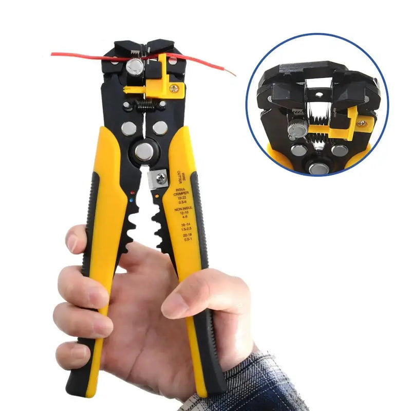 Multifunctional Wire Stripper & Crimper Pliers (different models available) by Habicare