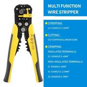 Multifunctional Wire Stripper & Crimper Pliers (different models available) by Habicare