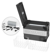 MyCoolman Portable Fridge 36L Single Zone AC-DC with accessories and wire baskets