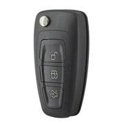 Habicare 3 Button Flip Car Key Remote 434MHz 4D63 Ford Mondeo Focus S Max 2011 2015 Ford 3 Button Flip Car Key Remote 434MHz 4D63 2011 2015