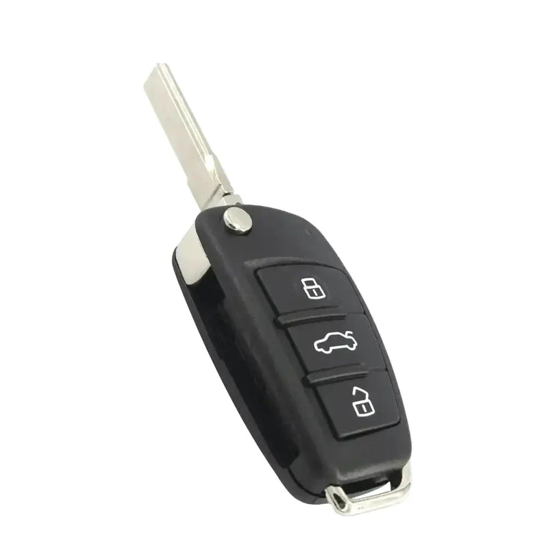 3-Button Flip Remote Key 434MHz ID48 HU66 for Audi A3 & TT (2006–2013) by Habicare