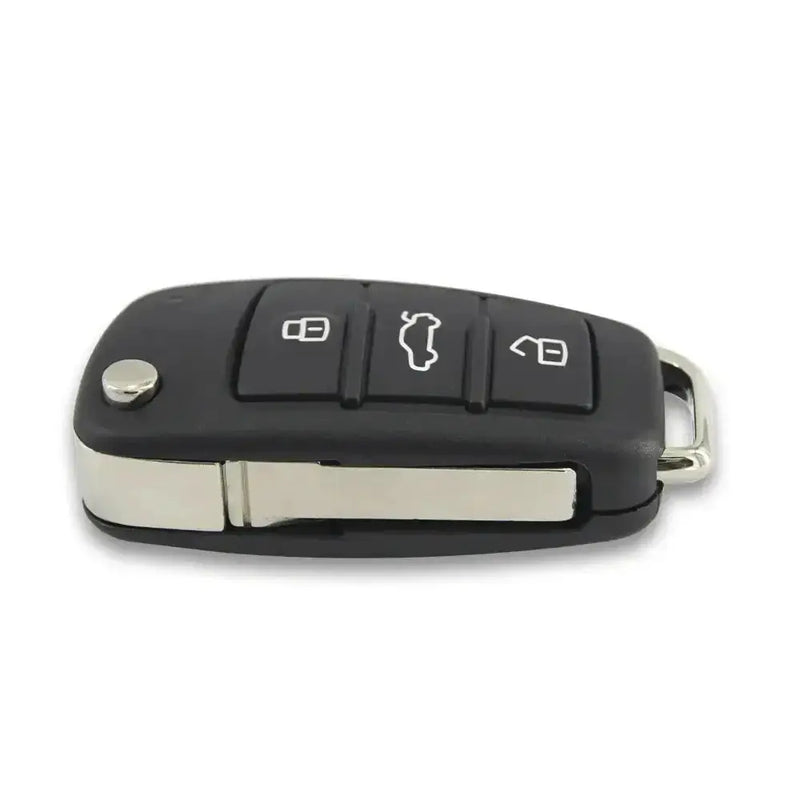 3-Button Flip Remote Key 434MHz ID48 HU66 for Audi A3 & TT (2006–2013) by Habicare