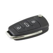 3-Button Flip Remote Key 434MHz ID48 HU66 for Audi A3 & TT (2006–2013) by Habicare