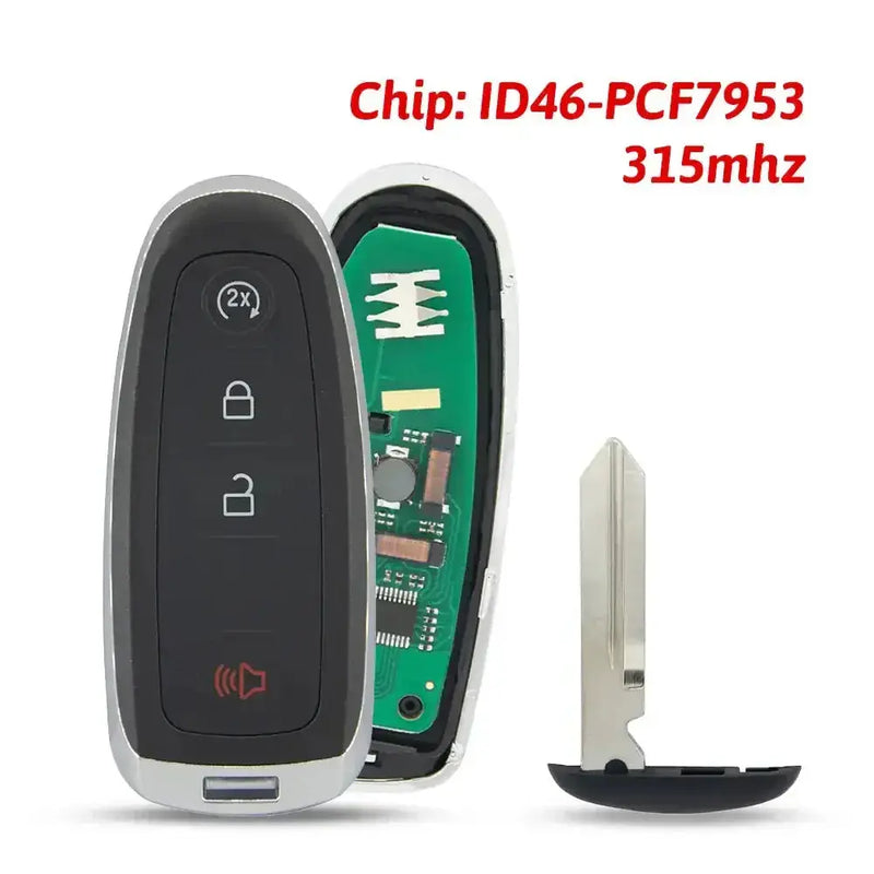 Habicare Habicare Ford Smart Remote Key 315/434MHz ID46 PCF7953 4D63 4D83 Edge Habicare Ford Smart Remote Key 315MHz 434MHz PCF7953