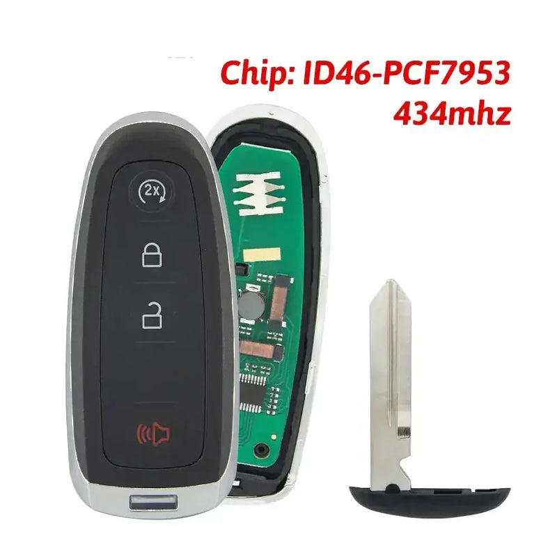 Habicare Habicare Ford Smart Remote Key 315/434MHz ID46 PCF7953 4D63 4D83 Edge Habicare Ford Smart Remote Key 315MHz 434MHz PCF7953