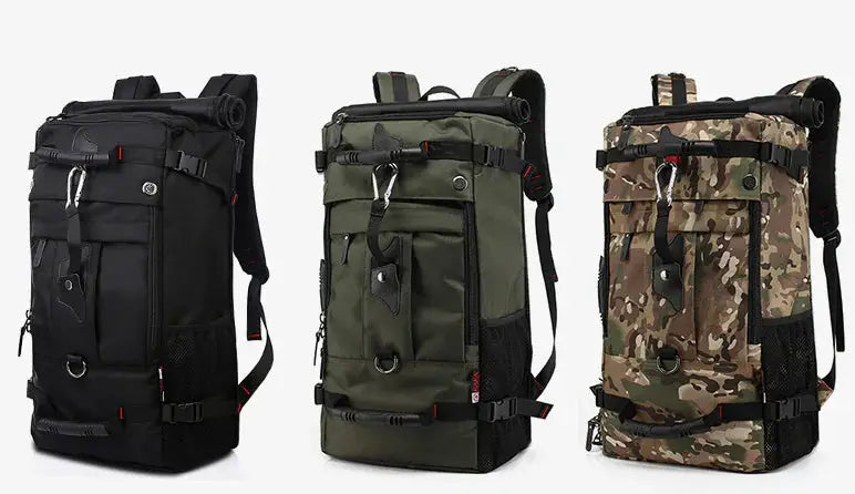 50L Oxford Fabric Hiking Backpack - Large Capacity Travel Pack with Durable Construction | Outdoor Adventure by Mead's Supply & Equipment Outfitters limited
