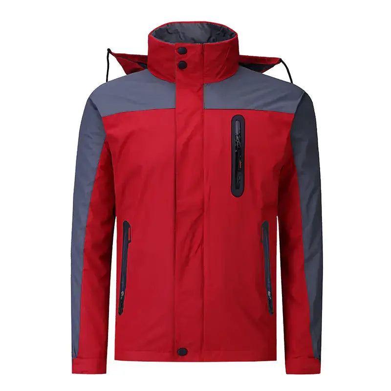 Couples' Climbing and Ski Jackets - Hooded Winter Mountain Jacket | Unisex Outdoor Coat by Mead's Supply & Equipment Outfitters limited