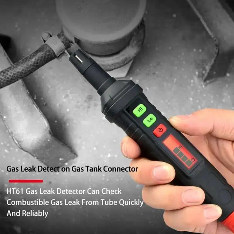 Natural & Combustible Gas Leak Detector – Pen Type With Audio & visual Alarm by 9eight5