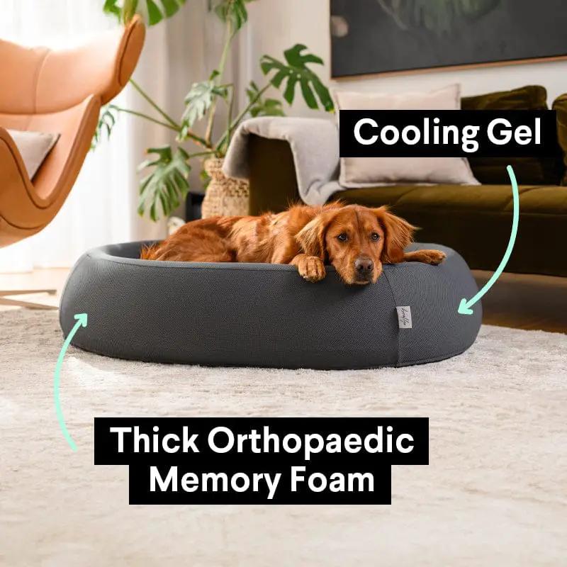 Brooklyn® Nest Cooling Dog Bed (Orthopaedic Memory Foam) by The Brooklyn