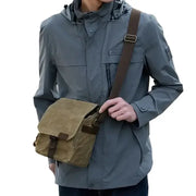 Habicare Habicare Men's Digital Camera Shoulder Bag With Wear Resistant Fabric Habicare Men's Digital Camera Shoulder Bag With Wear Resistant Fabric
