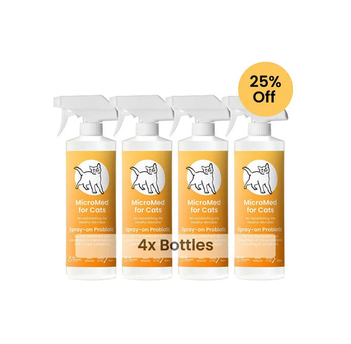 MicroMed for Cats Acute Care – 4 x 500ml Bundle by MicroMed
