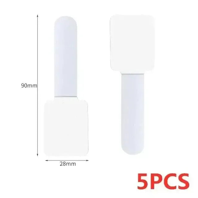 Habicare Reusable Cable Ties with Self-Adhesive Power Cord Holder Reusable Cable Ties with Self-Adhesive Power Cord Holder