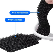 Habicare Reusable Cable Ties with Self-Adhesive Power Cord Holder Reusable Cable Ties with Self-Adhesive Power Cord Holder