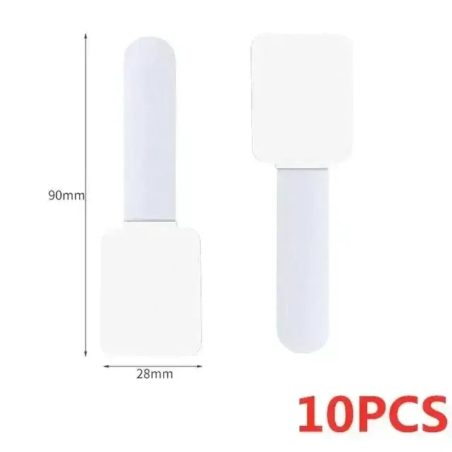 Habicare Reusable Cable Ties with Self-Adhesive Power Cord Holder Reusable Cable Ties with Self-Adhesive Power Cord Holder